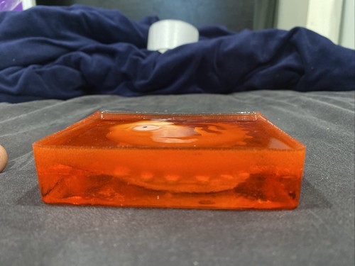 Adam Embryo (exposed Eye) Neon Genesis Evangelion Acrylic 3D Printed Handmade - Foto 5 di 7