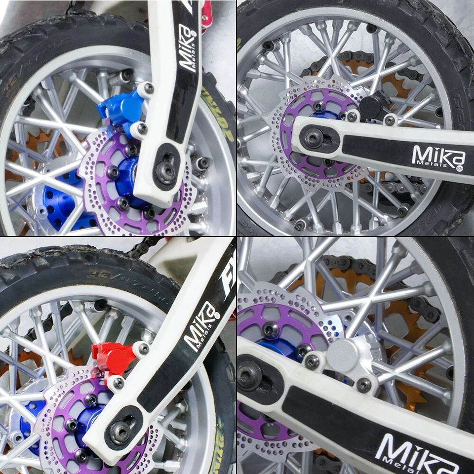 Metal Rear Brake Caliper for LOSI 1/4 Promoto-MX Motorcycle RC Upgrade Parts DIY - Image 2 of 4