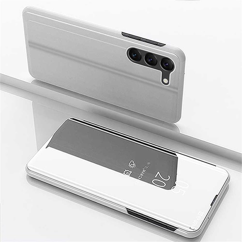 For Samsung S23 S22 S21 S20 S10 S9 Plus Smart Mirror View Flip Case Stand Cover - Picture 9 of 23