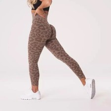 high waist leopard leggings