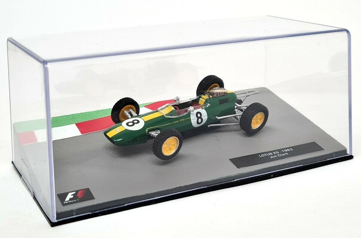 Miniature Atlas Editions F1 1/43 – Lotus Climax 25 N°31 – Jim Clark 1963 – Occasion