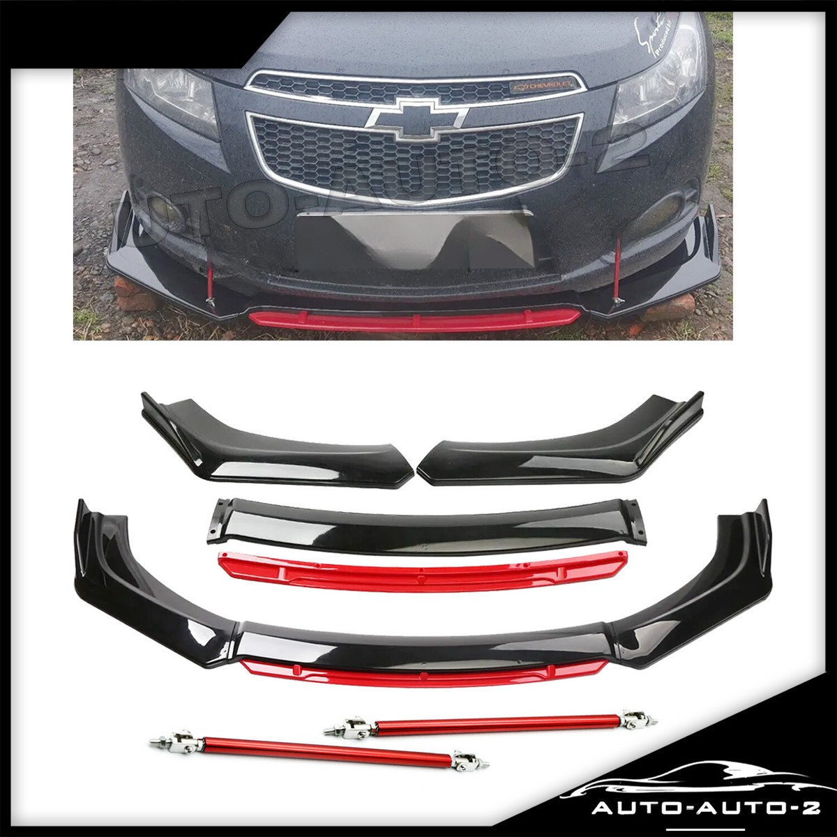 SREZNB Auto Spoiler Flügel,kompatibel Mit Chevrole Produktbild-Vorschau 10