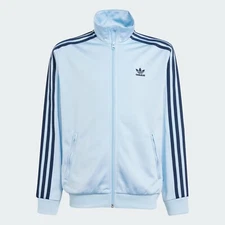 New adidas Kids Adicolor Firebird Track Jacket JD1621 Clear Sky Blue - Youth M