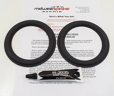 Boston Acoustics HD5: 5" Woofer Foam Speaker Repair Kit - FREE SHIPPING!