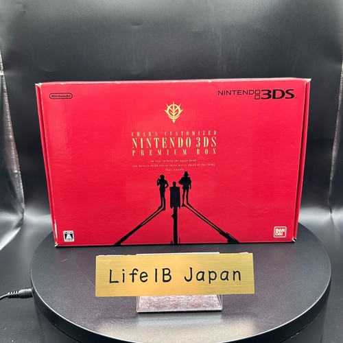 Nintendo 3DS Gundam Char Edition PREMIUM BOX Limited Komplett in Box - Bild 1 von 24