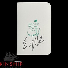 Eric Cole signed Masters Scorecard JSA COA Augusta PGA Golf Auto Z1570