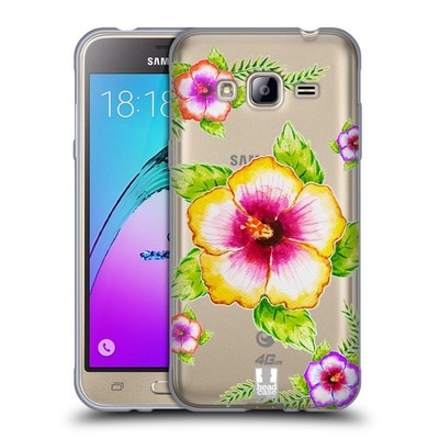 HEAD CASE DESIGNS WATERCOLOURED FLORALS SOFT GEL CASE FOR SAMSUNG PHONES 3