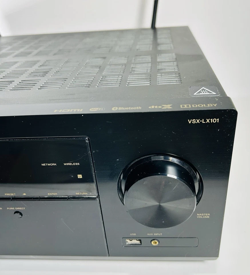 Pioneer Elite VSX-LX101 AV Receiver For Parts Or Repair - Image 4 of 4