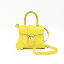 Delvaux Sac à main et sac à épaule mini Brillant en couleur mimosa 152315192