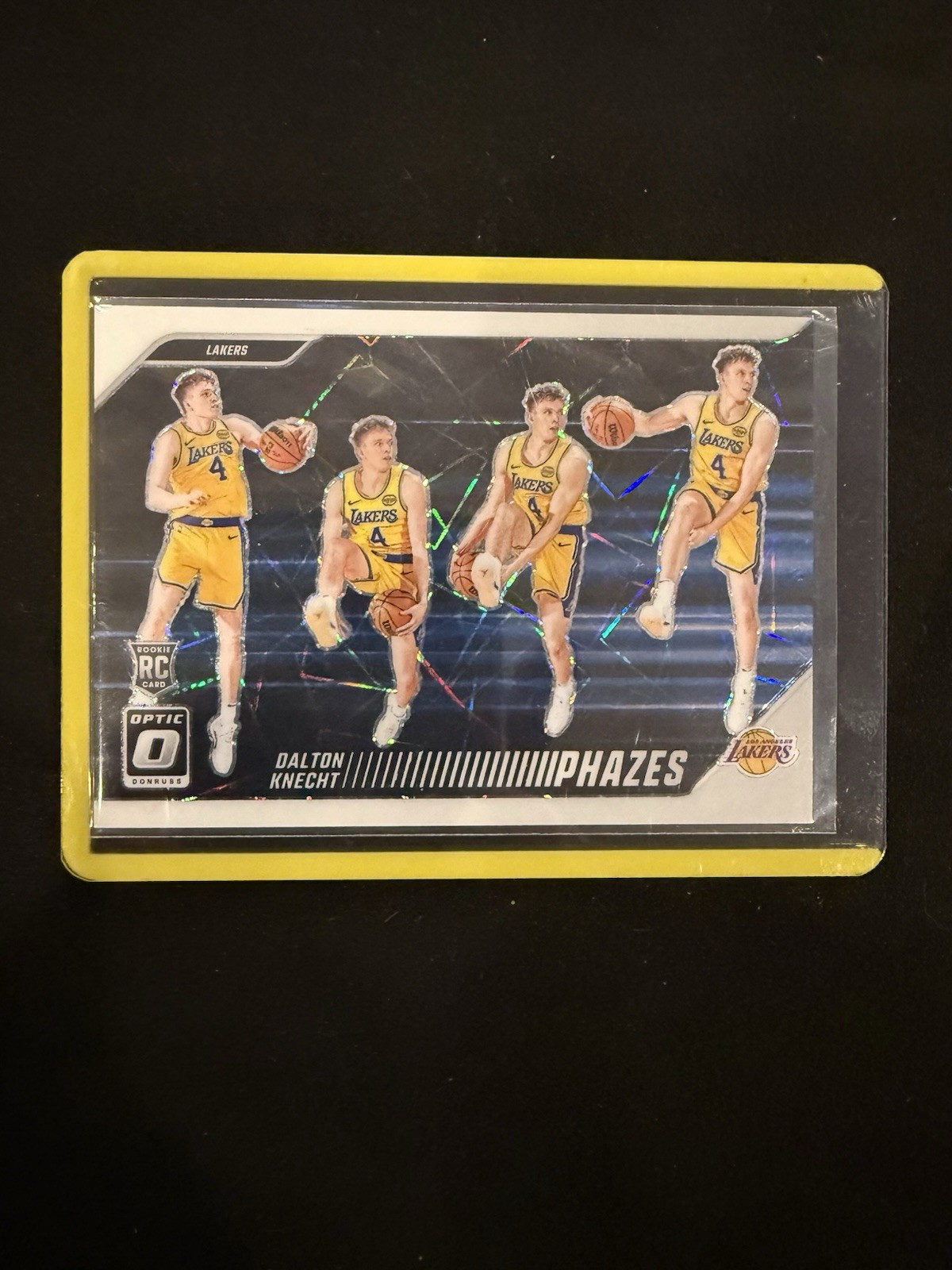 Dalton Knecht 2024-25 Optic Phazes CASE HIT SSP #29 (RC) - Los Angeles Lakers