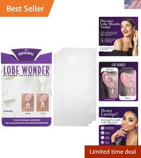 The Earring Support Patches 60 Clear Latex-Free