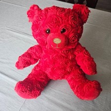 Build A Bear Red Roses Floral Valentine's Day Teddy Bear 2021