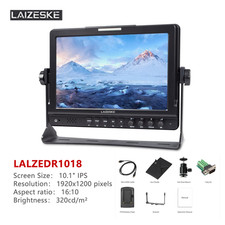 DR1018 10.1" IPS 1280x800 3G-SDI HDMI Camera-Top Monitor with Peaking Focus