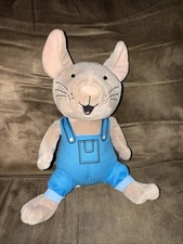 Kohl's Cares If You Give A Mouse A Cookie Plush Stuffed Toy Blue Overalls