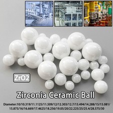 ZrO2 Zirconia Ceramic Ball High Precision Solid Bearing Balls Dia 10mm-30mm