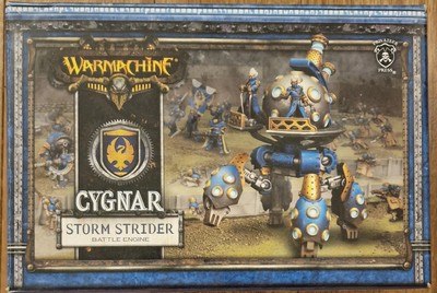 Warmachine Miniatur Cygnar Storm Strider Kampfmaschine von Privateer Press