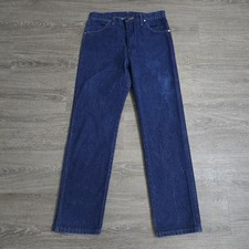 Vintage Wrangler 13MWZ Cowboy Cut Original Fit Blue Jeans Denim Men's Size 34x32