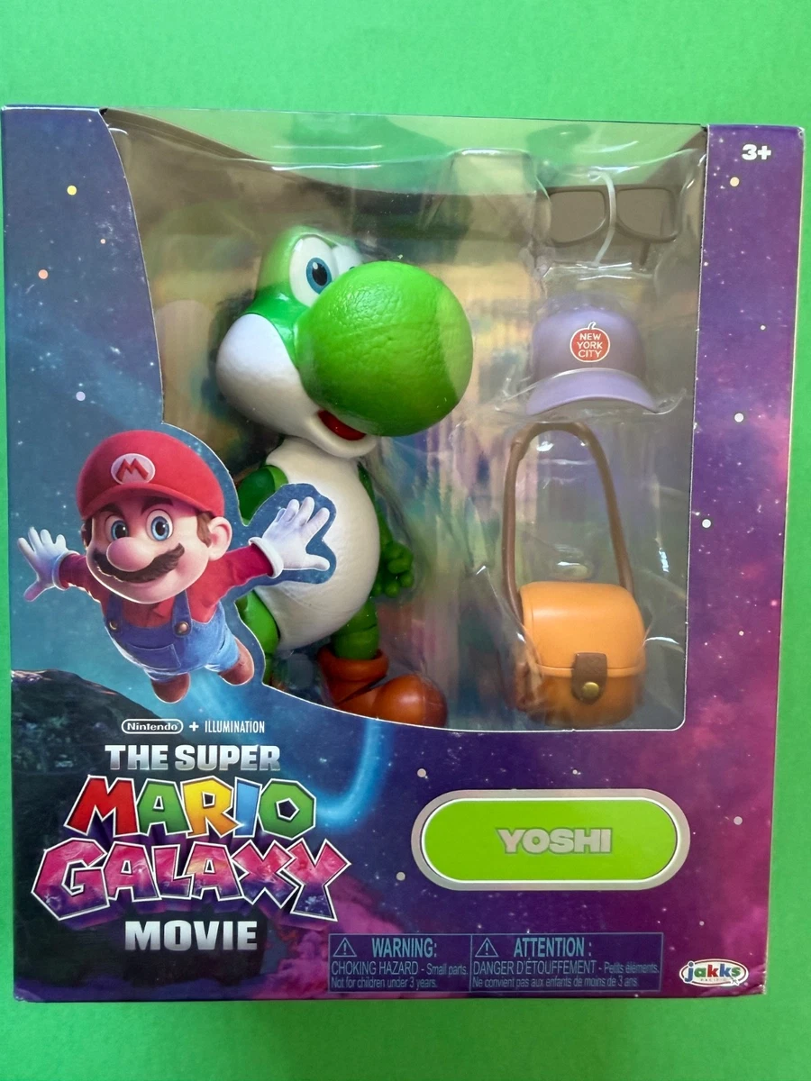 Super Mario Galaxy Movie – Figura Yoshi com Acessórios – Jakks Pacific