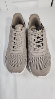 Skechers BOBS Sport Squad Chaos Slip-ins Taupe Sneakers