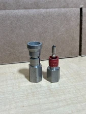 316 Stainless, Swagelok PAT'D-316-QC4 Quick Connect Body+Stem