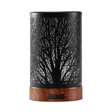 EQUSUPRO Essential Oil Diffuser 150ml Black Metal Aromatherapy Oil ... Fast Ship