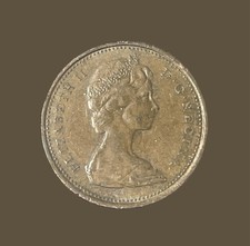 1971 CANADA 10 CENTS COIN - NICE WORLD COIN !!! 