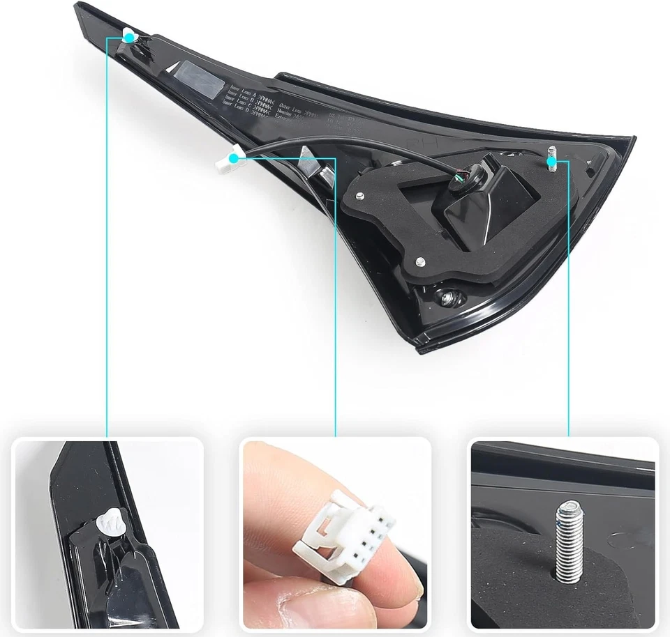 Luz trasera interior LED derecha para Nissan Murano 2019 2024 puerta levadiza derecha NI2803128 Foto 3 de 4