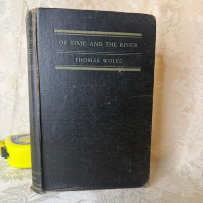 Thomas Wolfe Of Time and the River 1958 Scribner HC Ex Library Vintage