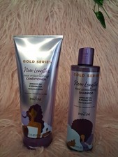 Pantene Gold Series New Lengths Root Stimulating Shampoo Conditioner Apricot
