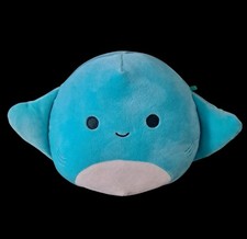 Squishmallows Maggie Stingray Teal Spotted 7" Plush KellyToy