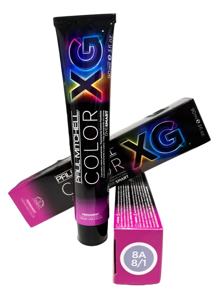 Xg 8a Permanent Cream Hair Dye Color 3.0 Oz New Sealed