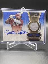 2012 Topps Five Star - Autographed Relics Justin Upton #FSAR-JU Gold /55  
