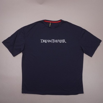 Dream Theater Distance Over Time T Shirt Mens XL Blue Black 100% Cotton FLAW