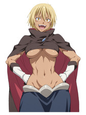 3188 Veldora Sticker, Made In USA, Laminated, Waifu, Sexy, Busty, Underboob