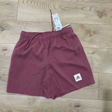 Image of Adidas Originals Men's Essentials Solid Swim Shorts size S or boy’s 13-14 year 