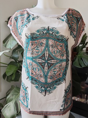 Promod leichtes und frisches T-Shirt Größe S