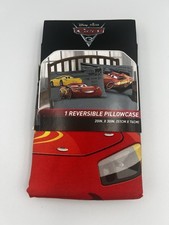 Disney Pixar Cars 3 Lightning McQueen and Cruz Ramirez  Standard Pillowcase