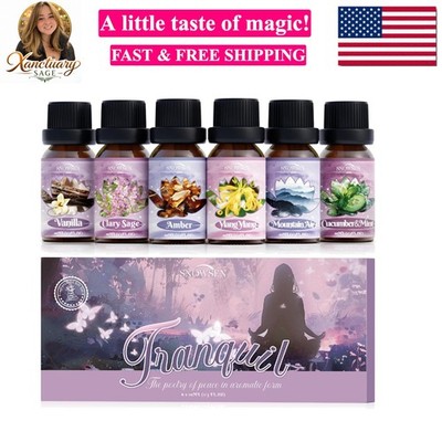 Tranquil Diffuser Oils, Essential Oil Set for Diffuser, Soap & Candle Making,...
