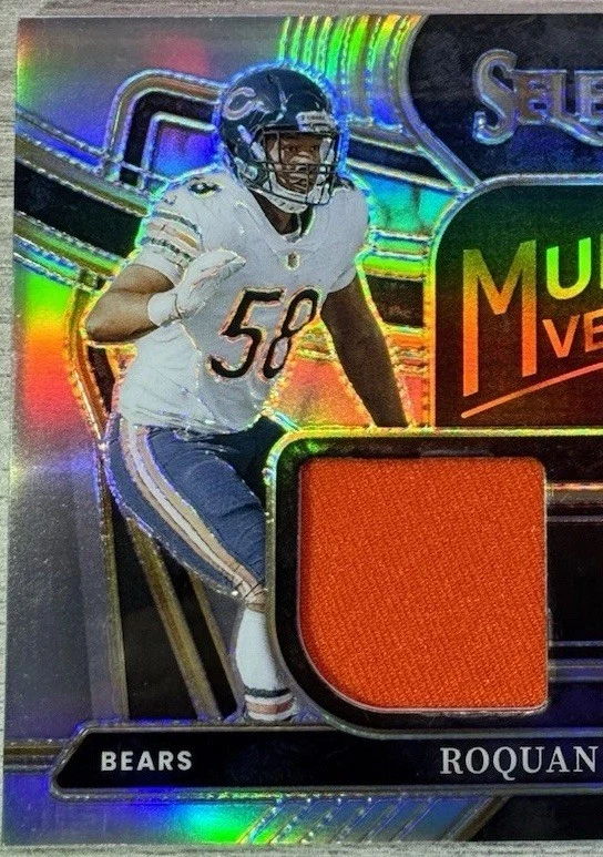 🔥Mint 2023 Select Roquan Smith Multi-verse Silver Prizm Dual Patch #/99🔥 - Image 3 of 4