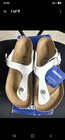 PICK SIZE - Birkenstock Gizeh BS WHITE Birko-Flor Sandal — photo 1