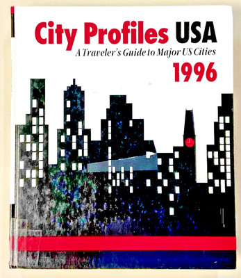 City Profiles USA Travelers Guide to Major US Cities 1996 Omnigraphics HC Good