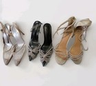 Lot Of 5 Pairs Of Women Shoes heels and boots Great Used Condition size 10 — photo 7