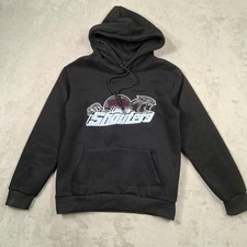 Trapstar Felpa con Cappuccio Uomo Medium Nera London Shooters Pullover Grafico