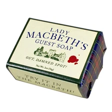 The Unemployed Philosophers Guild Shakespeare Lady Macbeth's Guest Soap - Made i