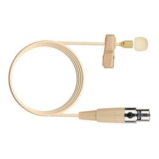 Skin Mini XLR 4 Pin TA4F Condenser Lavalier Microphone For SHURE Wireless System