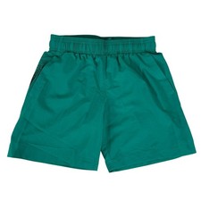 Under Armour UA Boys XS Green Woven Graphic Shorts Athletic Training Loose Fit