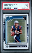 2024 PANINI DONRUSS OPTIC #255 JOE MILTON III PSA 6