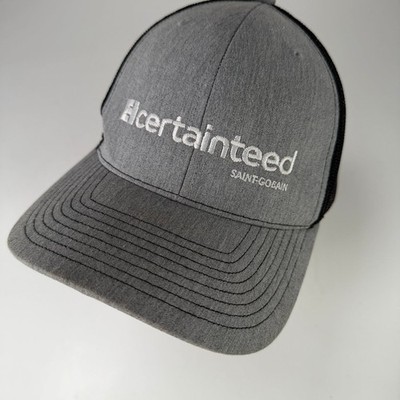 Richardson Hut Stil 112 Certainteed Snapback Herren Heather Grau Schwarz
