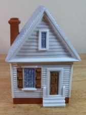 VTG Colonial Williamsburg Foundation Dubois Grocer Fine Porcelain Canister EUC