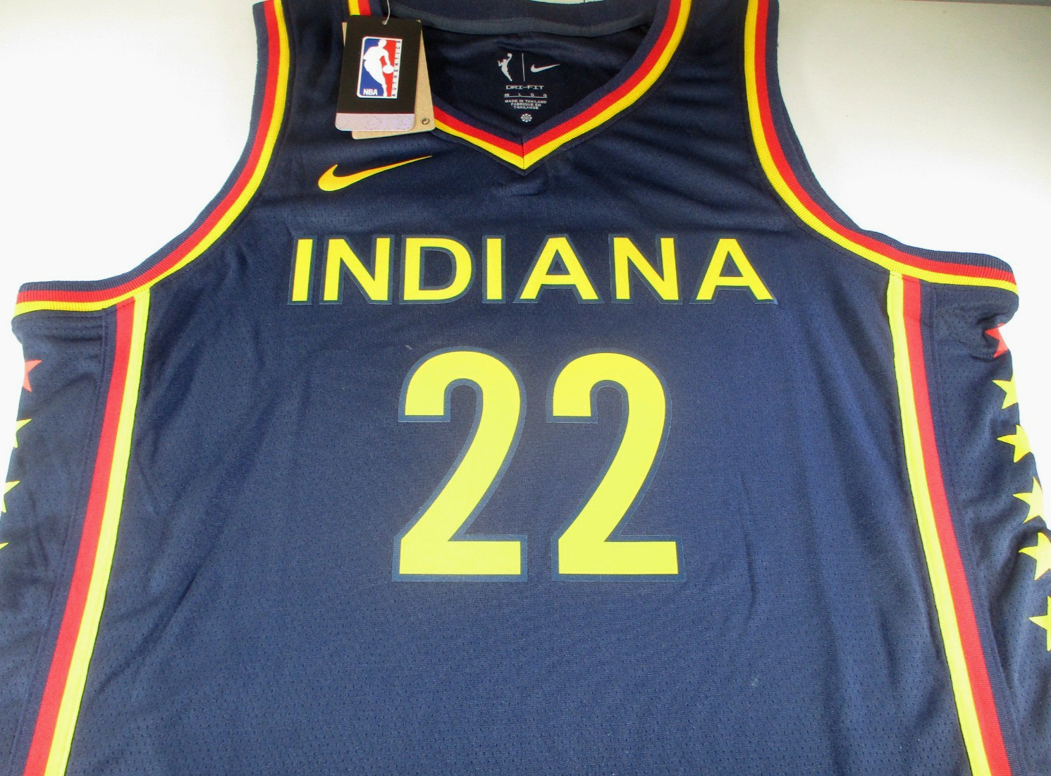 Caitlin Clark / Autographed Indian Fever Pro-Style Victory Edition Jersey / PSA